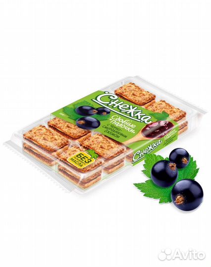 Сдобные палочки Снежка Черносмор джем 308г (опт)