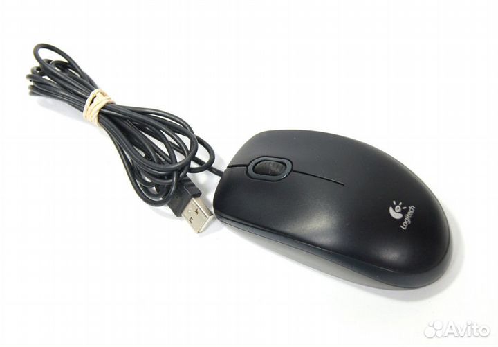 Оптическая мышь USB Logitech B100