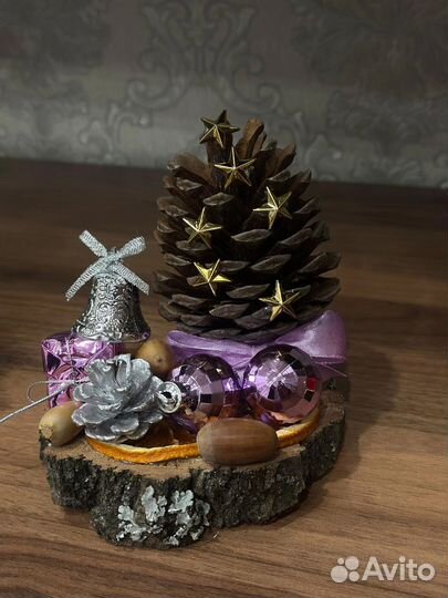 Шишки,ёлки,декор