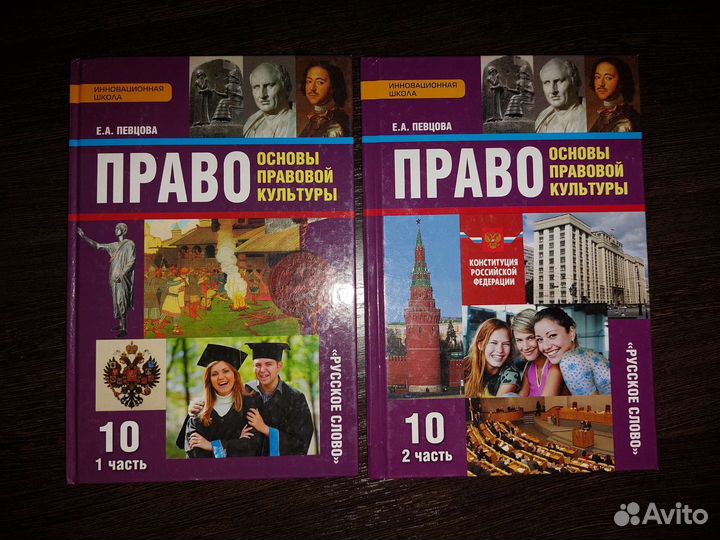 Учебник по Праву (10-11 класс / 1 и 2 часть)