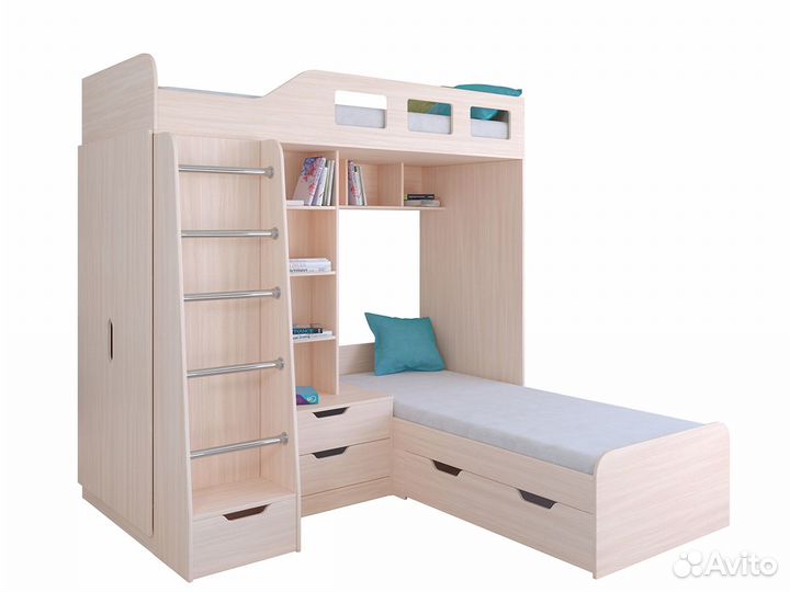 Кровать двухъярусная 