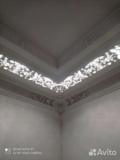 Шпаклёвка, покраска, лепнина гипсовые, пок. обоев