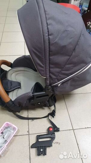 Коляска tutis механизм складывания капюшона прогул
