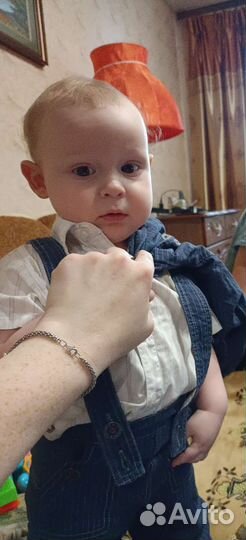 Костюм с рубашкой на 1 годик мальчику 74/80 рост