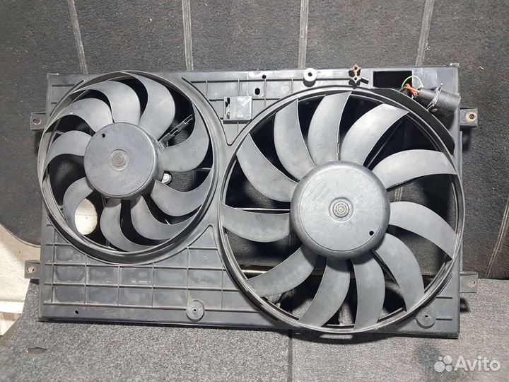 Диффузор с вентиляторами audi A3(8P)