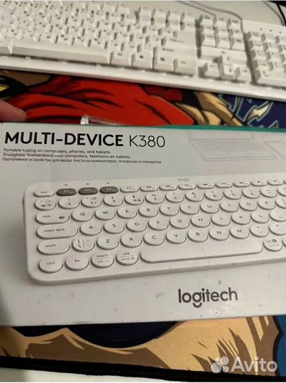 Беспроводная клавиатура Logitech k380 White