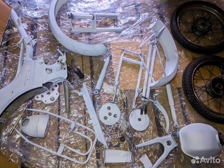 Разбор мопеда рига 16