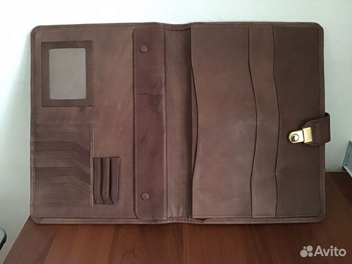 Папка для документов натуральная кожа