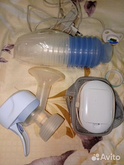 Молокоотсос 2в1 электрический/механический avent