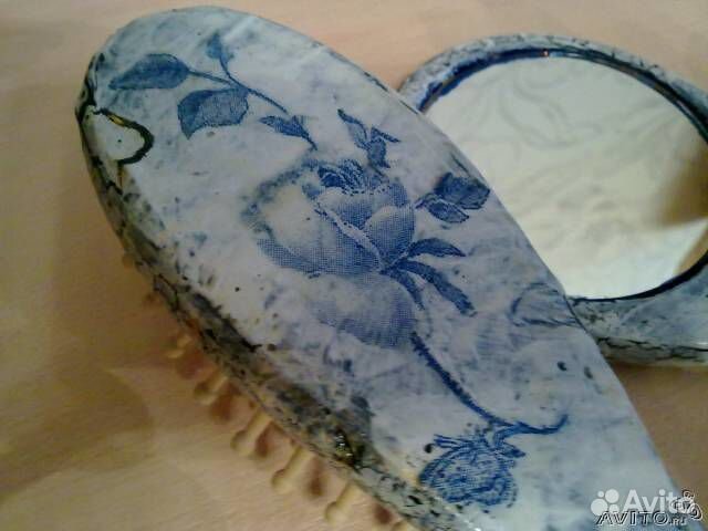 Зеркальце и расческа для девочек подарок