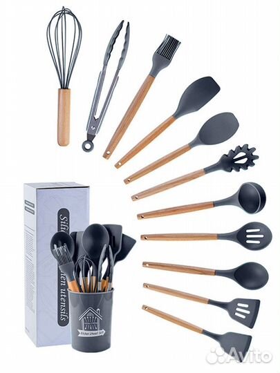 Набор кухонных принадлежностей 11 в 1