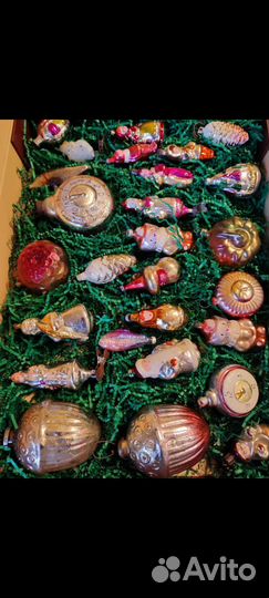 Елочные игрушки СССР