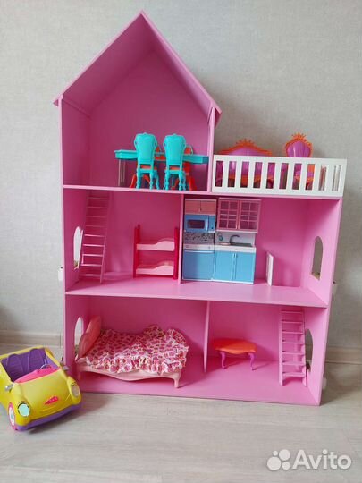 Домик кукольный для барби