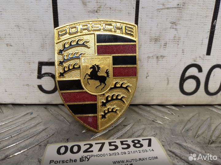 Б/У Эмблема Porsche 911/Boxter/Cayenne