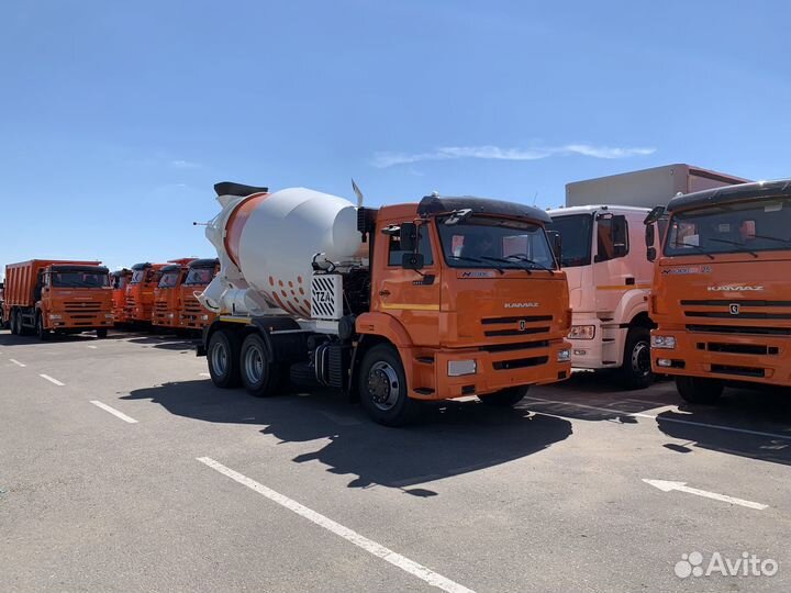 Автобетоносмеситель КАМАЗ 58147А, 2024