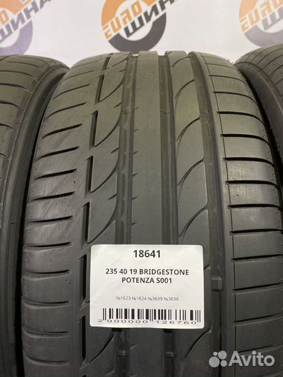 Bridgestone Potenza S001 235/40 R19