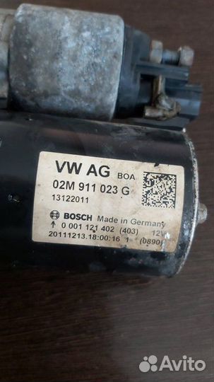 Стартер Volkswagen Touareg 1 4.2 2006