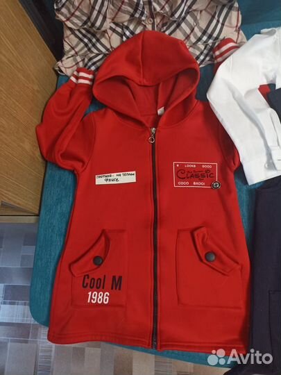 Вещи пакетом на девочку, 128-134