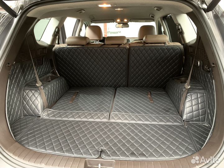 3d коврики в багажник Toyota Corolla Levin