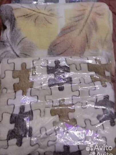 Плед флисовый новый