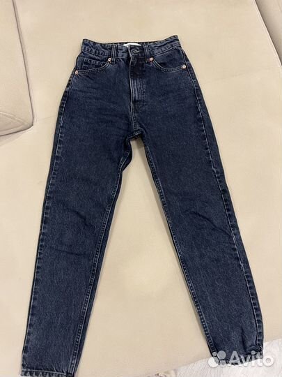 Джинсы zara mom fit 32