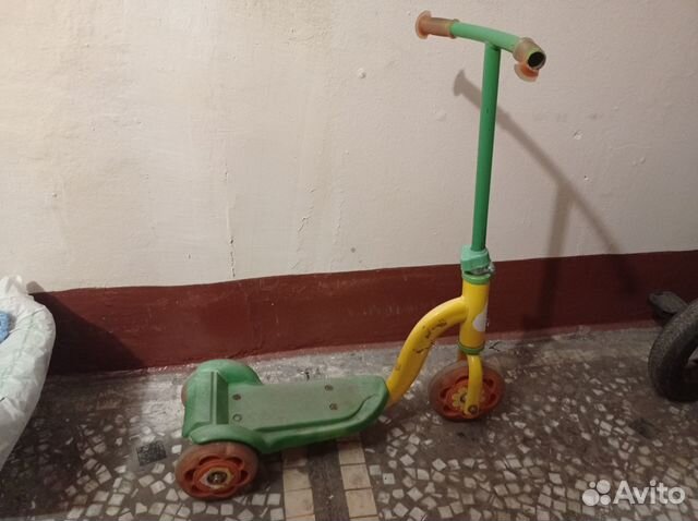 Самокат детский трехколесный