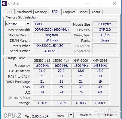 Оперативная память HyperX Fury DDR4 3200