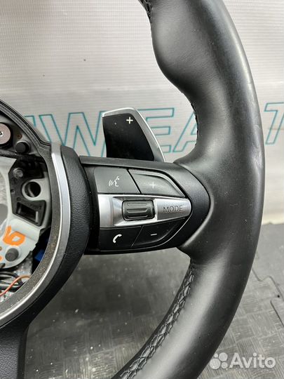 Руль BMW F30 F15 F20 F32 с лепестками №16