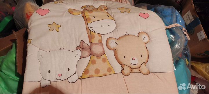 Комплект бортиков в кроватку