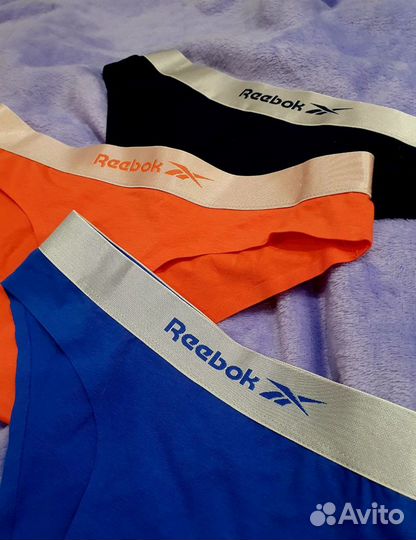 Трусы женские reebok S хлопок