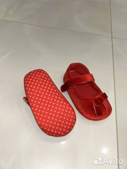 Пинетки туфли для девочки 21р