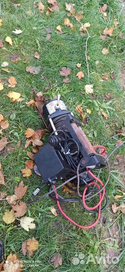 Лебедка электрическая 12v бу