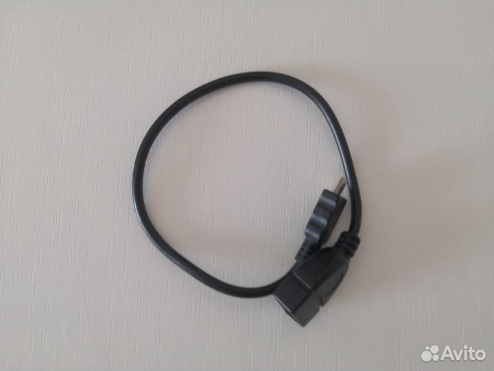 Кабель Micro USB вилка - USB A розетка