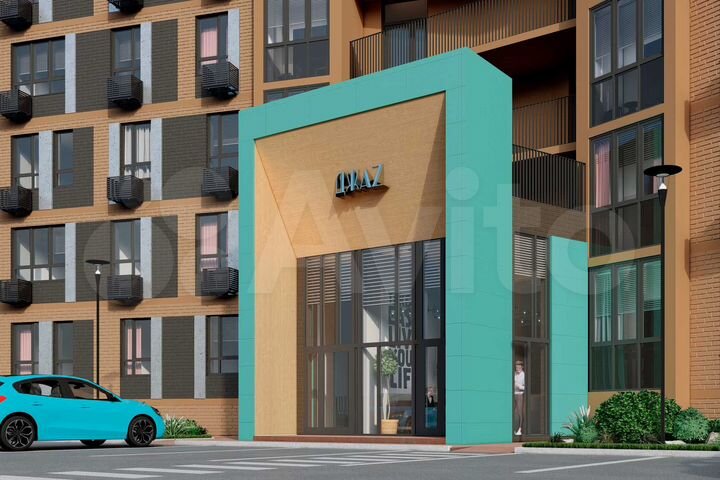 2-к. квартира, 57,9 м², 13/16 эт.