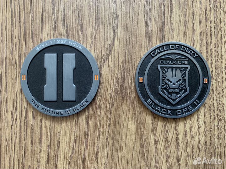 Коллекционые монеты Call of Duty Black Ops 2