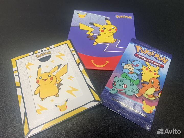 Pokemon Mcdonalds 2021 года