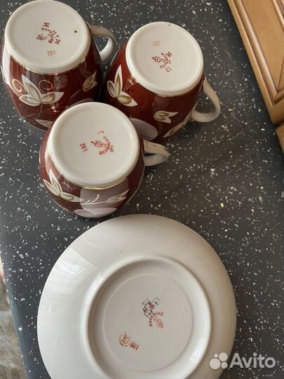 Чашка с блюдцем