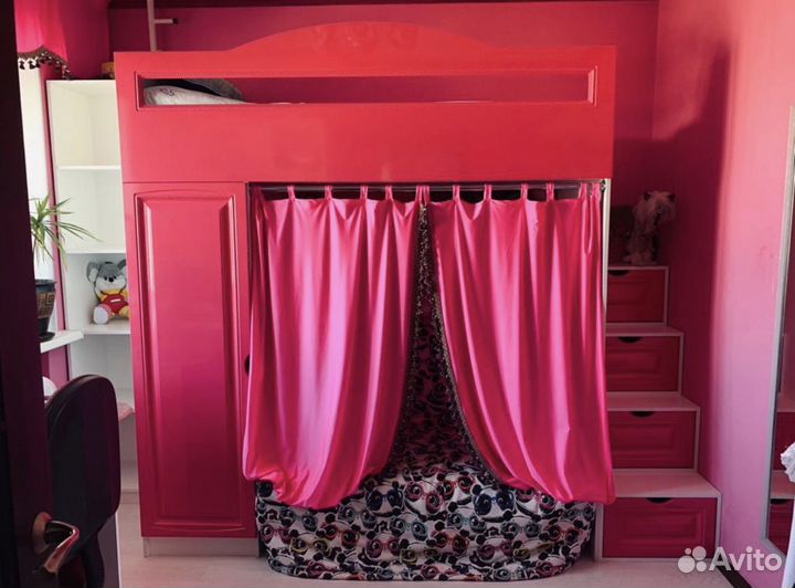 Кровать чердак бу