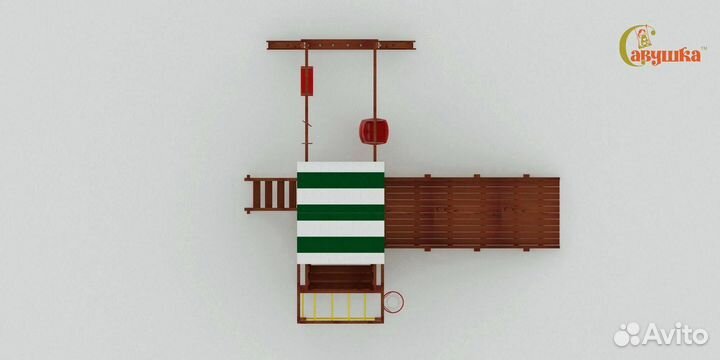 Детская площадка, городок Савушка 4 сезона Мастер