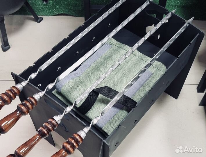 Мангал стальной новый