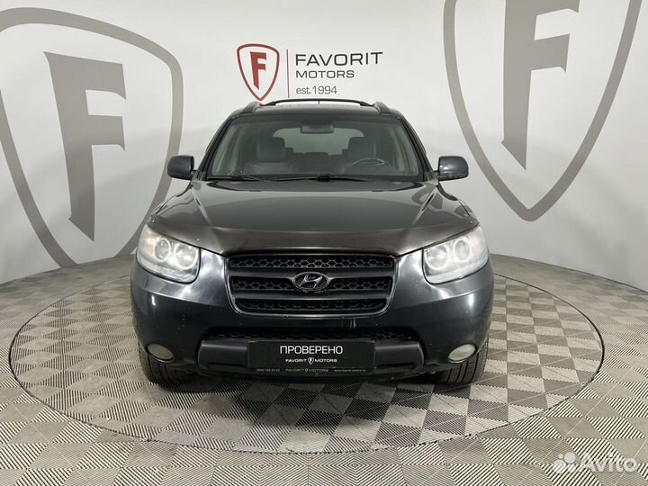 Hyundai Santa Fe 2.2 AT, 2008, 248 759 км