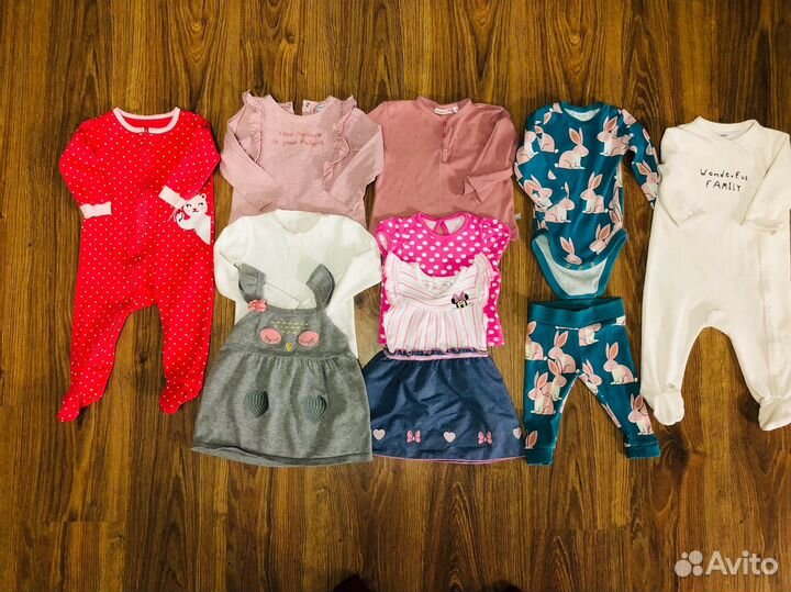 Одежда для девочки пакетом 68