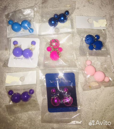Серьги,браслет