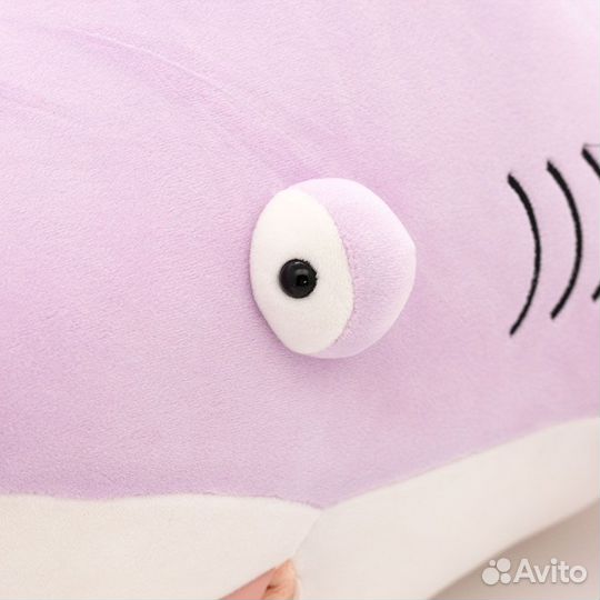 Мягкая игрушка Акула девочка 77 см