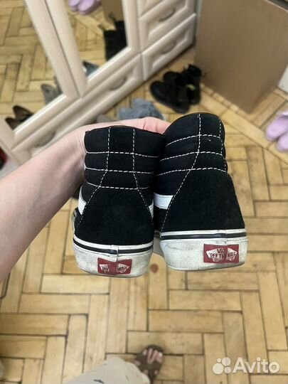 Кеды vans высокие 39