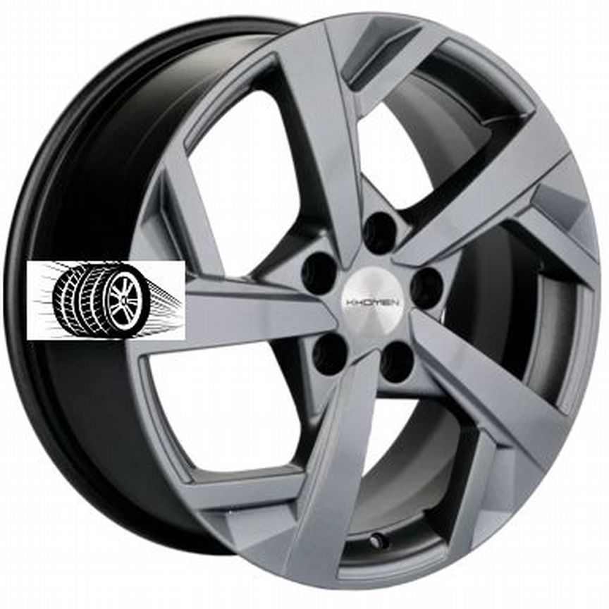 Литые диски Khomen Wheels 7×R17 5×114.3