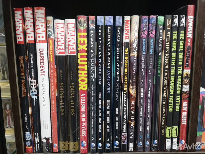 Комиксы на английском Marvel DC и манга