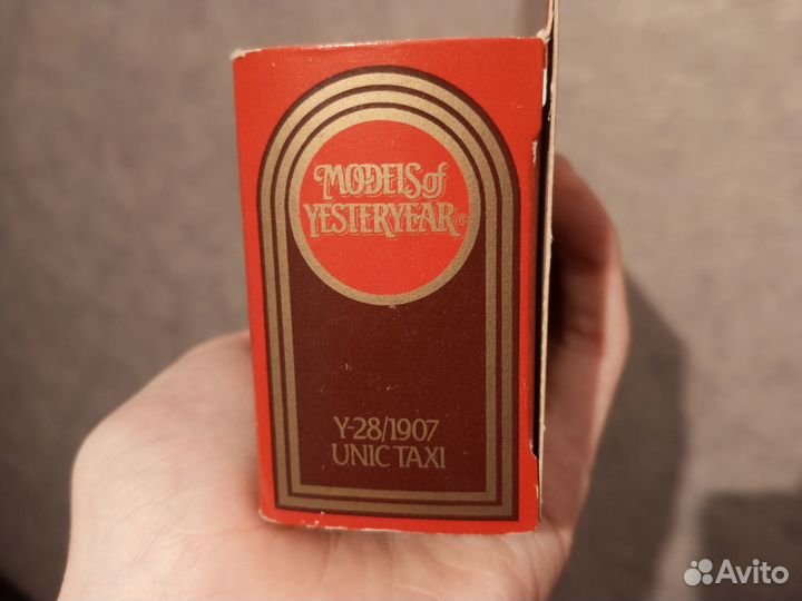 Matchbox 1:43 Y-28/1907 Unic Taxi