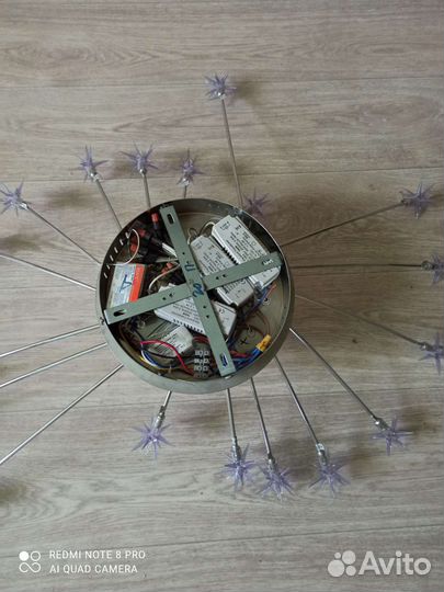 Люстра потолочная светодиодная бу