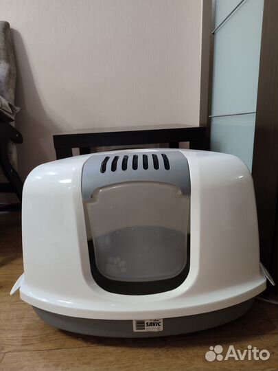 Угловой туалет для кошек Savic